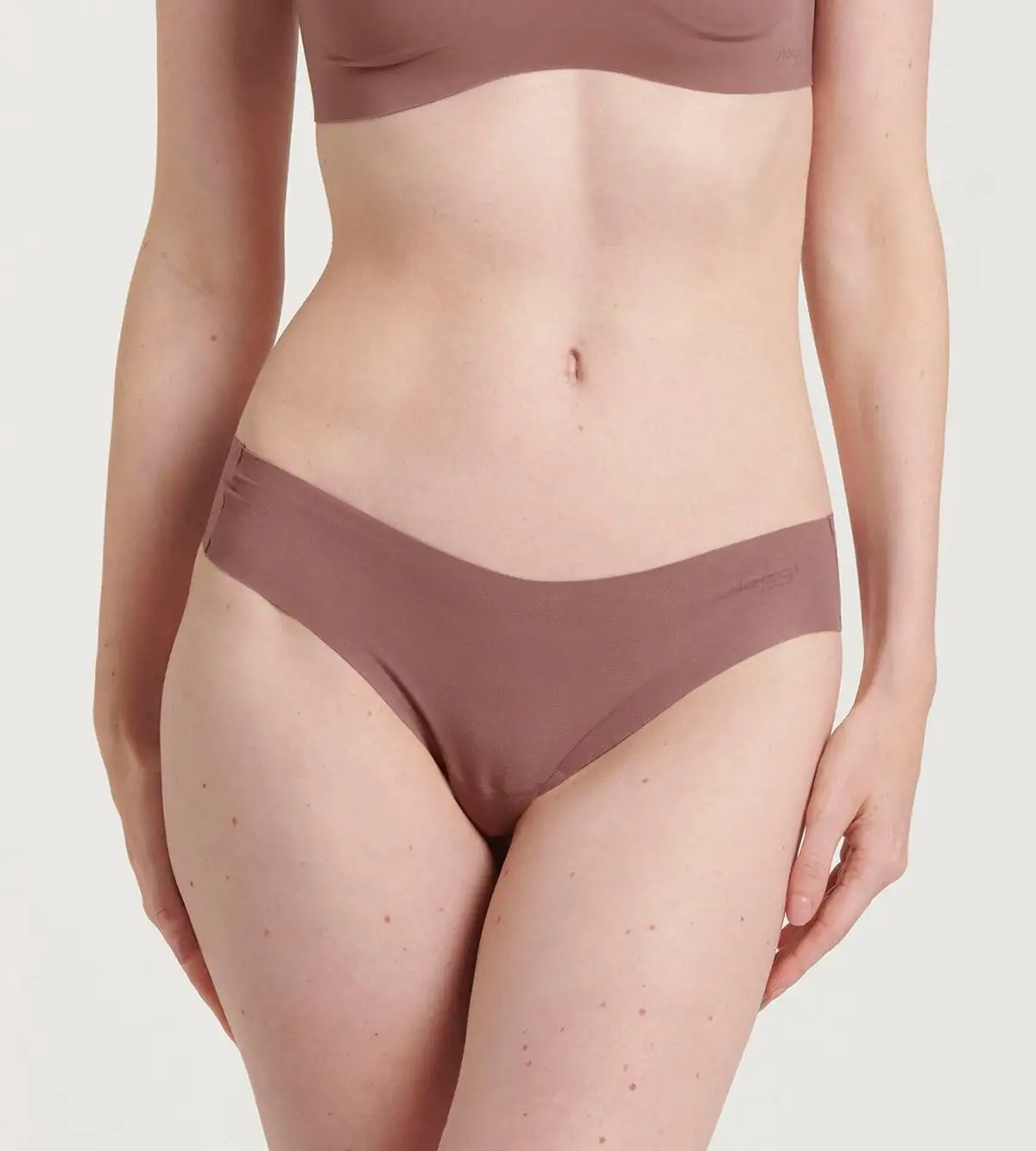 Sloggi dames Zero Invisible hipstring Modal 2.0 - Naadloze dames string - katoenen kruisje