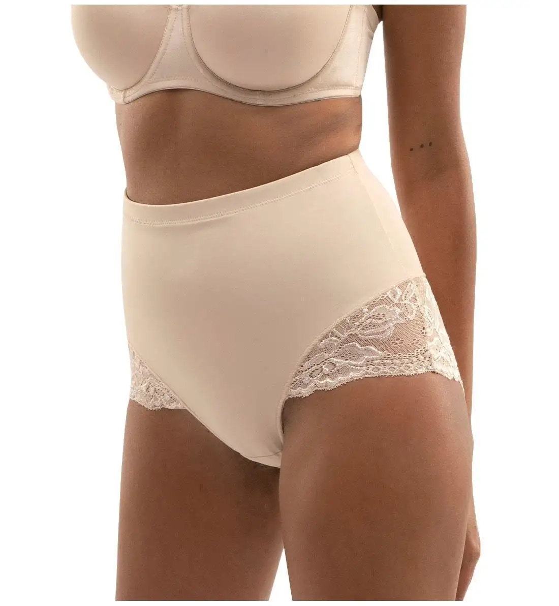 Dorina Corrigerende slip - Brigitte - Medium Control - kanten Shapewear tailleslip