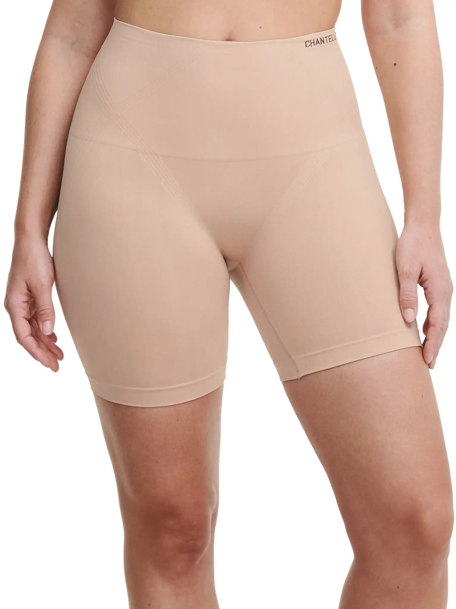 Chantelle corrigerende boxershort met lange pijpjes - Correctie shapewear high waist short