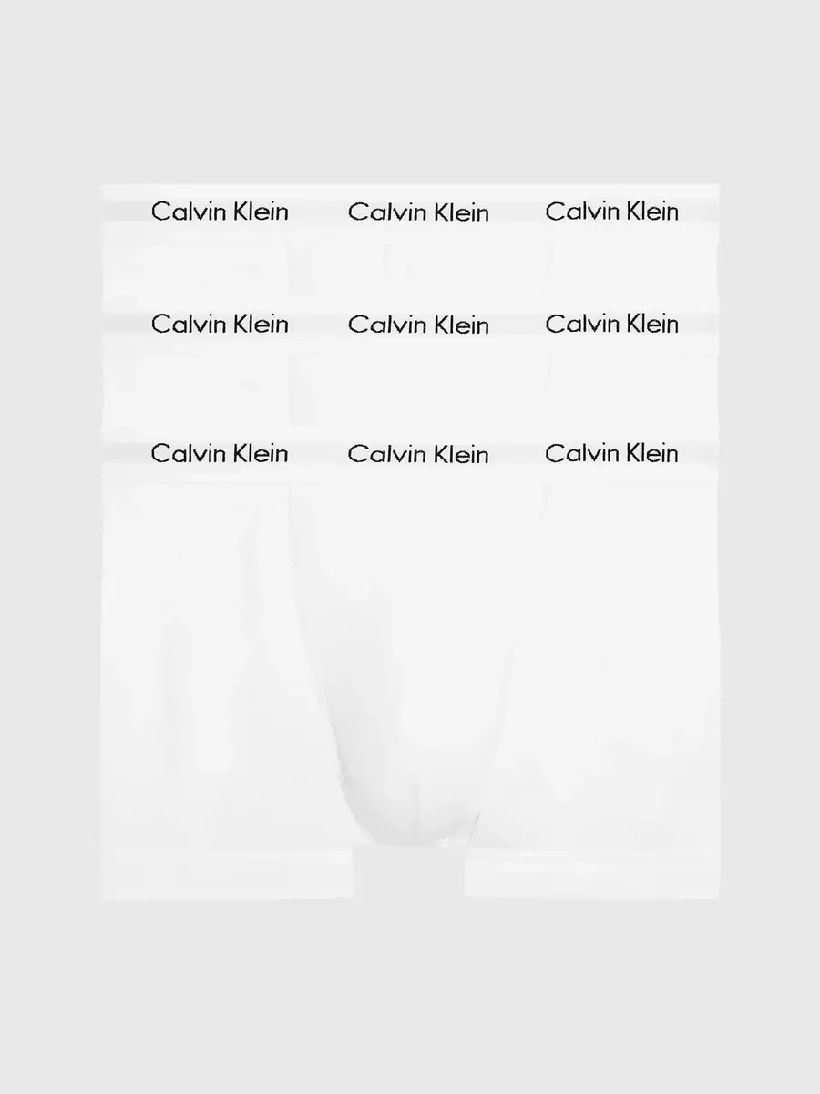 Calvin Klein 3-Pack Trunks heren - Boxershorts met korte pijpjes - Heren onderbroek