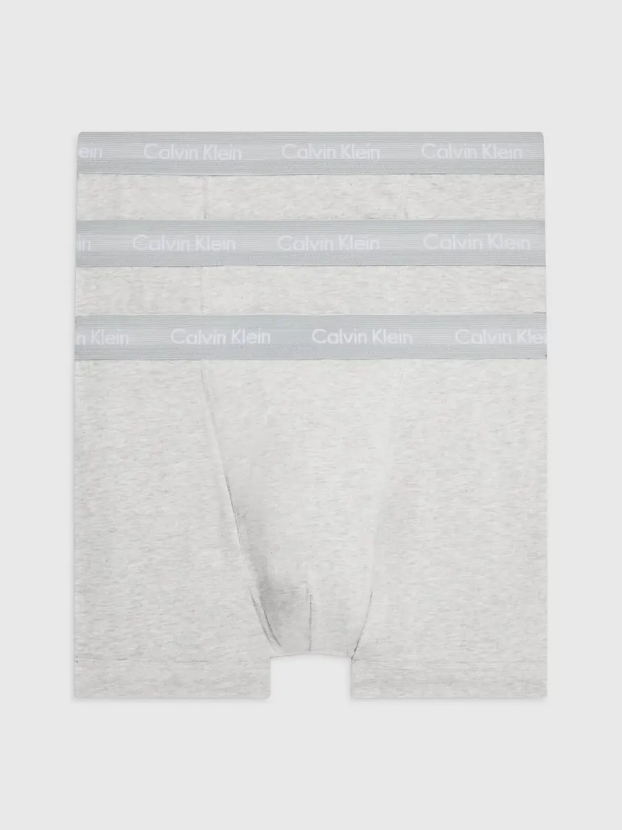 Calvin Klein 3-Pack Trunks heren - Boxershorts met korte pijpjes - Heren onderbroek