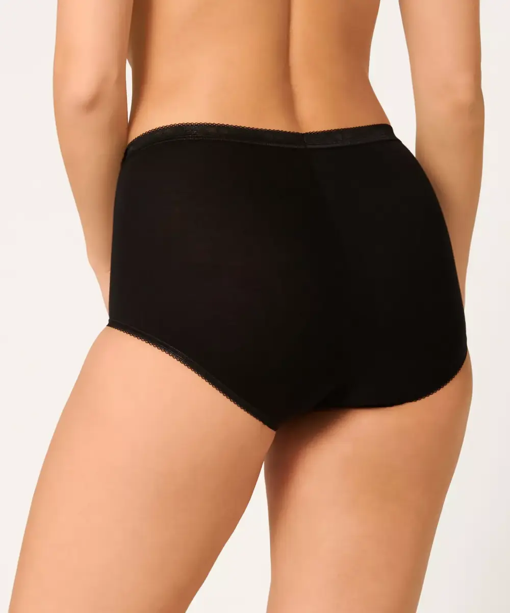 Sloggi Basic Maxi 4-Pack dames slip  (3+1 Gratis) - Sloggi ondergoed dames - Vrouwen onderbroek katoen