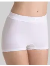 Sloggi Double Comfort short dames - Lekker zitten ondergoed dames - Badstof kruisje - katoenen dames ondergoed