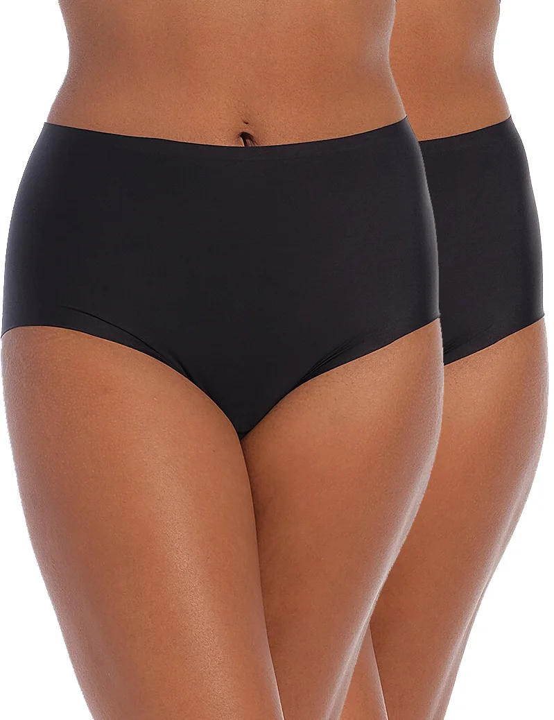 Magic 2-pak Naadloos dames taille slip - Invisible - Onzichtbaar ondergoed - Seamless