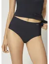 Sloggi dames Zero Feel Maxi slip - Naadloze dames taille slip - Hoge onderbroek met katoenen kruisje