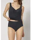 Sloggi dames Zero Feel Maxi slip - Naadloze dames taille slip - Hoge onderbroek met katoenen kruisje