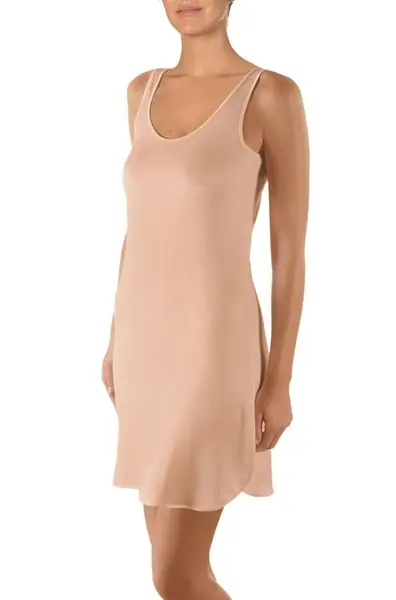 Nina von C onderjurk 90CM - breed bandje - Antistatische viscose onderjurk met brede bandjes