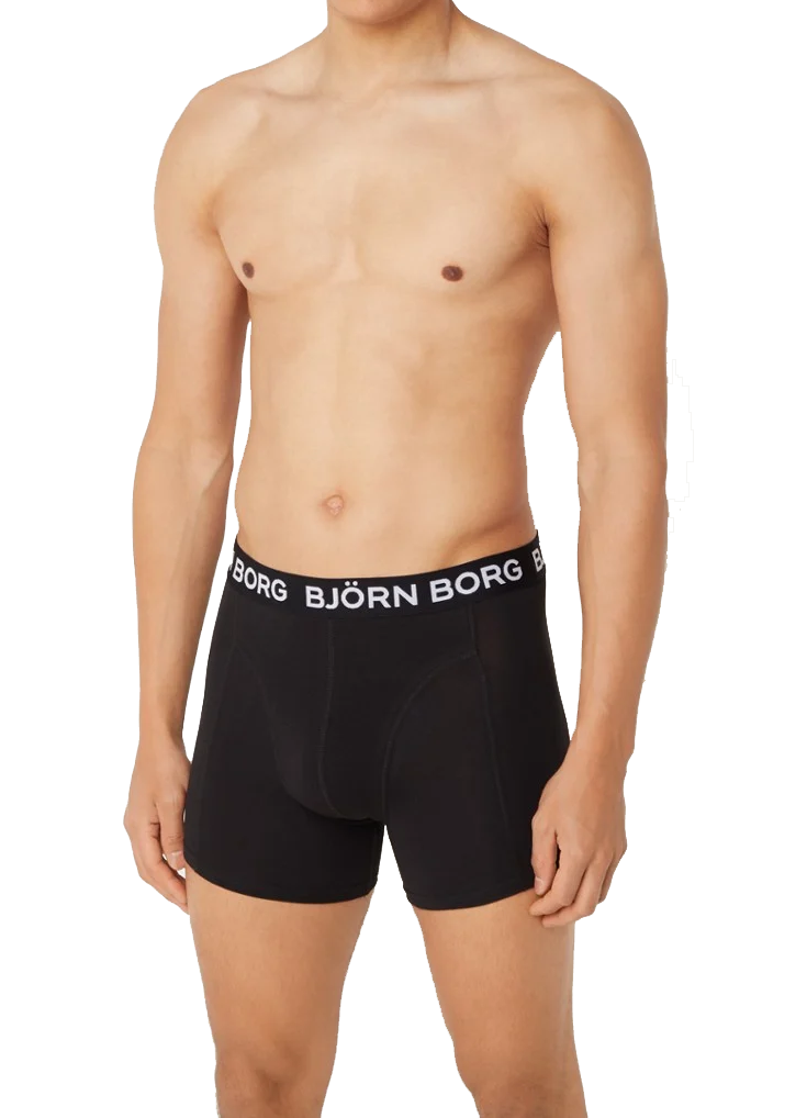 Bjorn Borg 2-pack heren boxershorts zwart