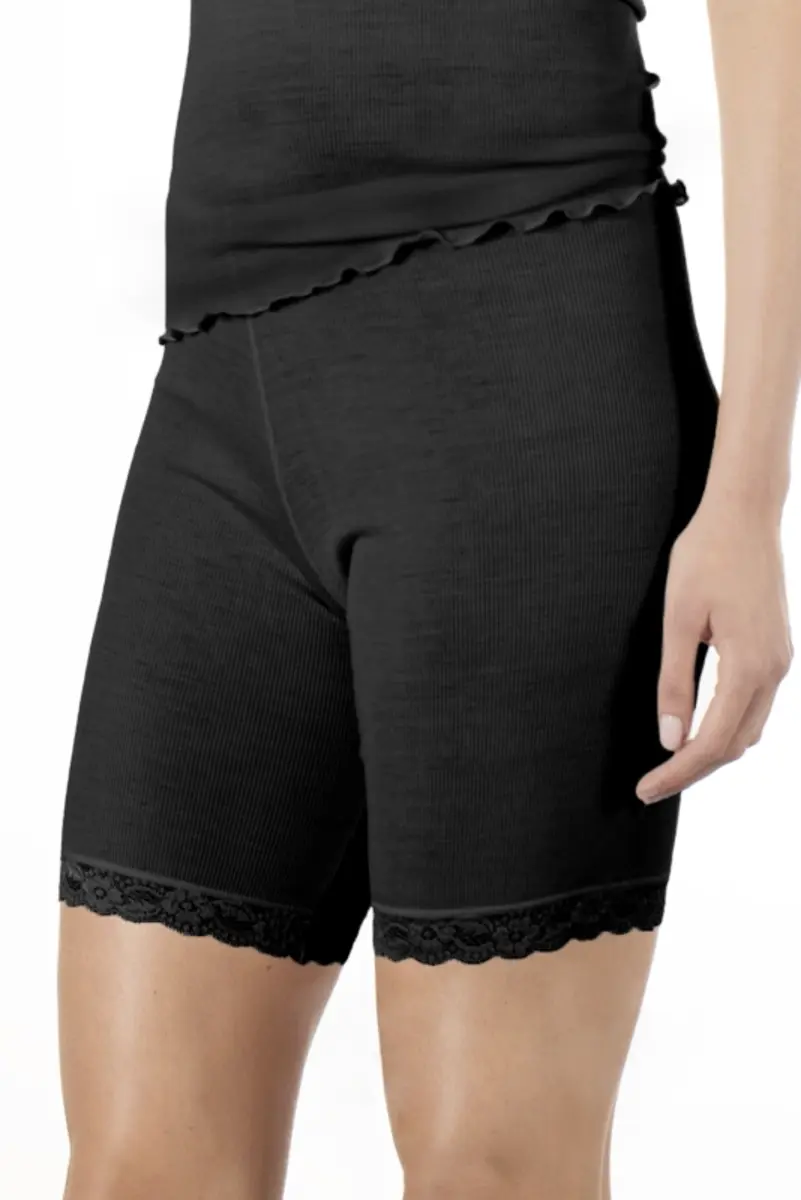 Nina von C dames Merino Wollen boxershort - Radler - Warme dames onderbroek lange pijpjes