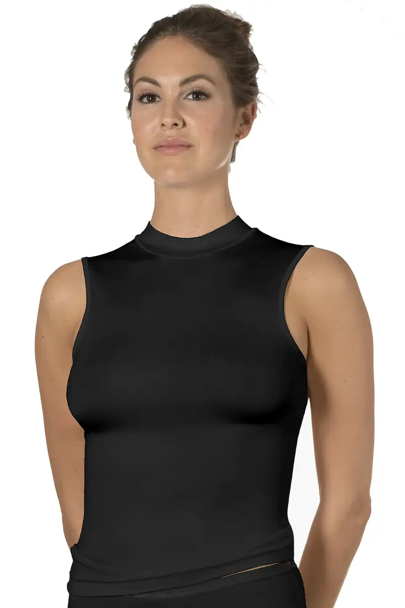 Nina von C top met sta kraag - Blazershirt - Dames ondershirt met hoge hals Nina von C top met sta kraag - Blazershirt - Dames ondershirt met hoge hals