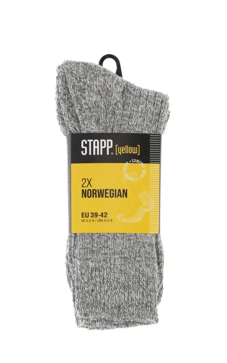 Stapp 2-paar geitenwollen sokken - Warme winter sokken - Thermo - Huissokken