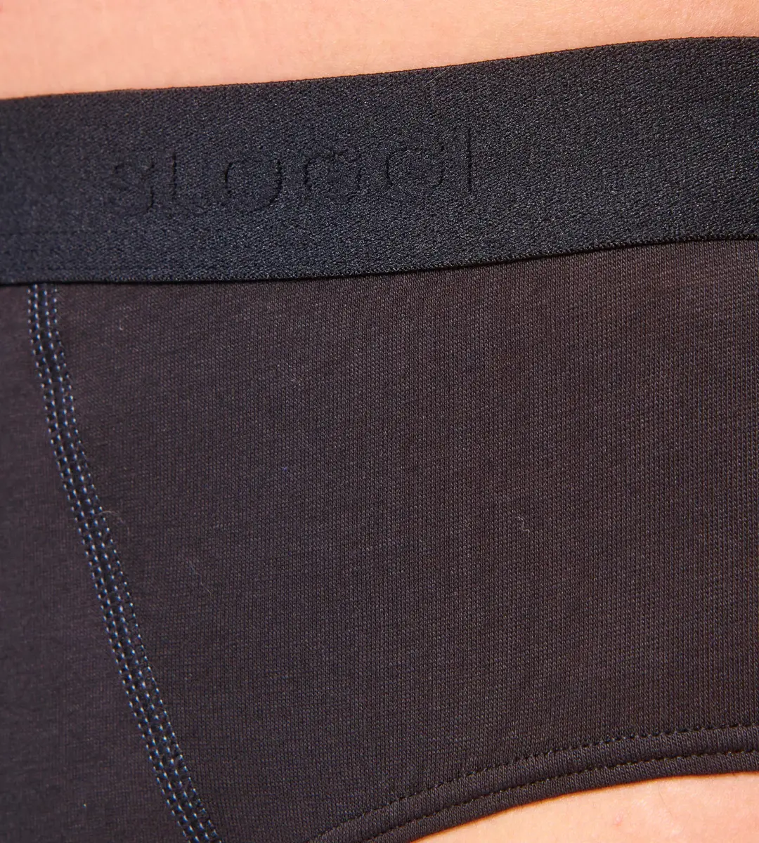 Sloggi 2-pak heren 24/7 midi slips - Heup slips elastisch katoen - Heren ondergoed