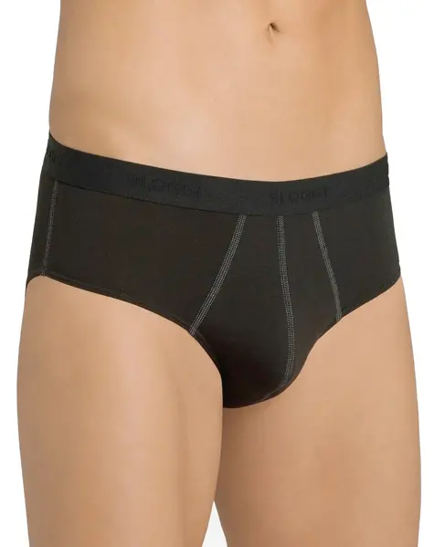 Sloggi 2-pak heren 24/7 midi slips - Heup slips elastisch katoen - Heren ondergoed Sloggi 2-pak heren 24/7 midi slips - Heup slips elastisch katoen - Heren ondergoed