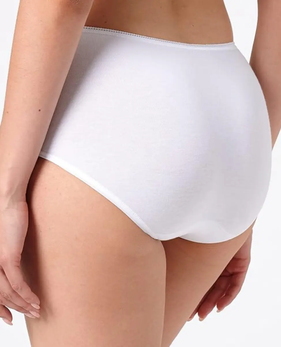 Sloggi dames 24/7 midi heup slip - Natural katoen Sloggi dames 24/7 midi heup slip - Natural katoen