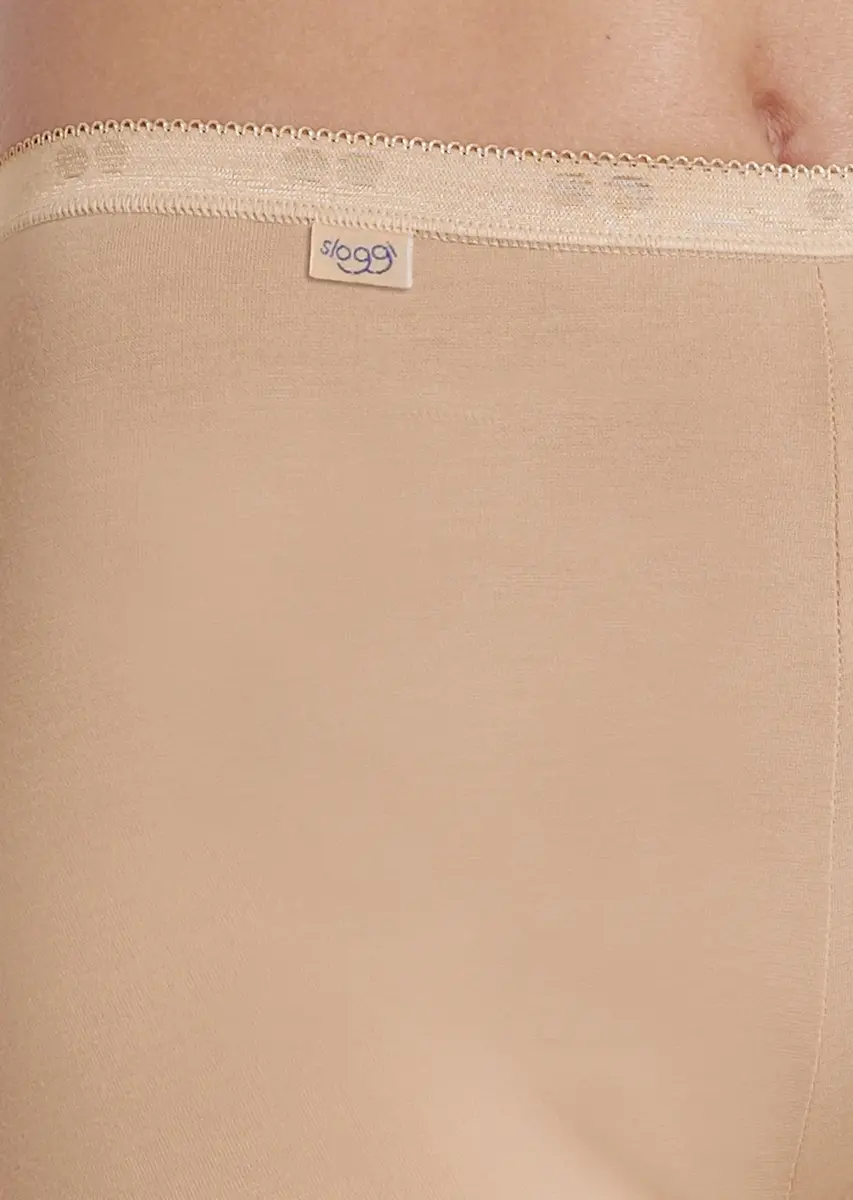 Sloggi Basic Long Dames - Boxershort lange pijpjes - Broekje voor onder jurk - Katoen