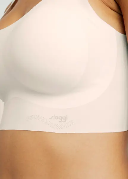 Sloggi Zero Feel Top met vulling - naadloze bh zonder sluiting - Comfort bh