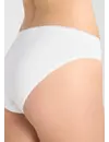 Sloggi 4-pack Basic Tai Slips dames - Hoog opgesneden dames onderbroeken - Wit vrouwen ondergoed