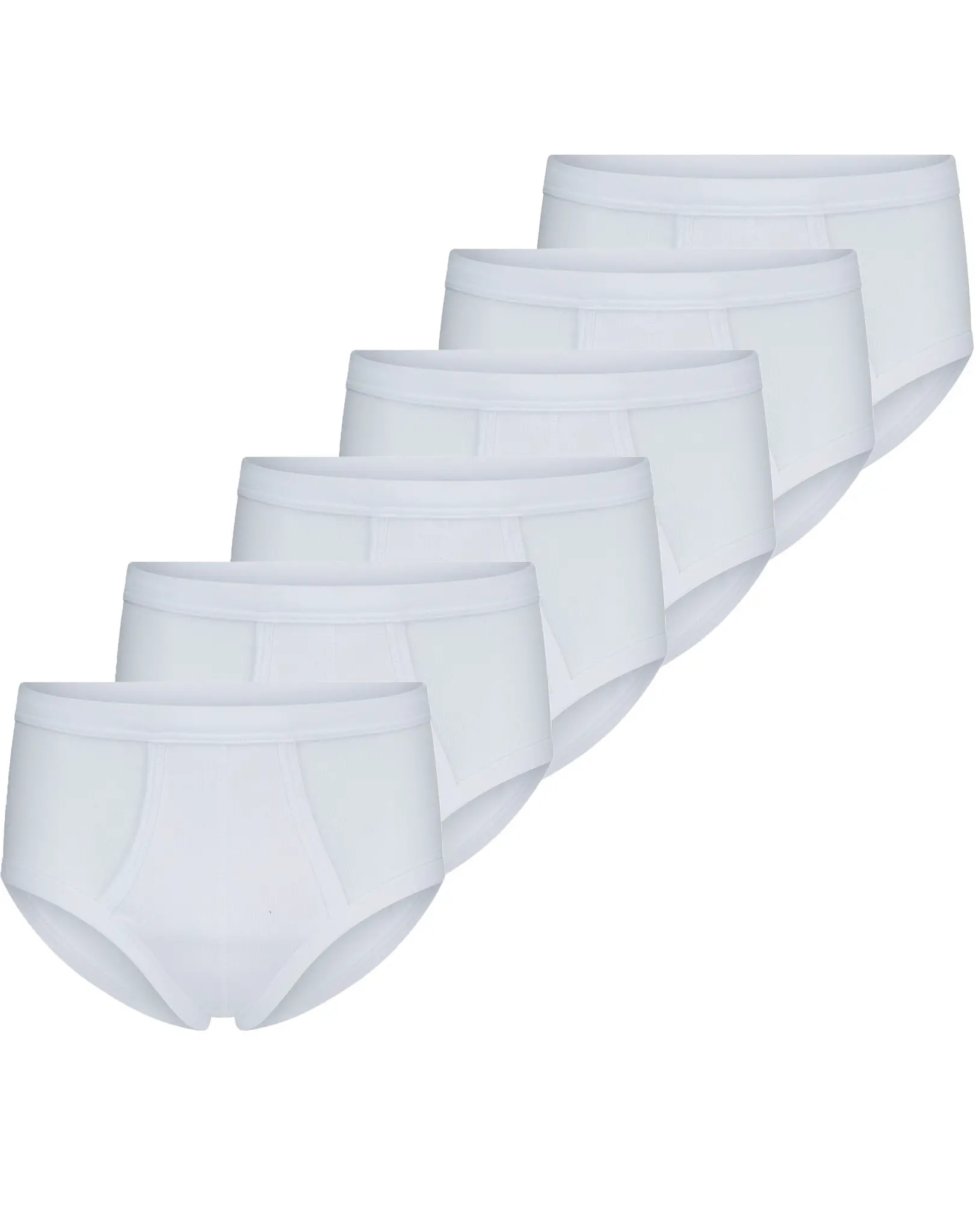 Beeren 6 stuks heren slips met gulp - Voordeelverpakking - Katoenen Heren onderbroek met sluiting - Beeren ondergoed heren