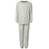 Cocodream velours meisjes pyjama - "Love Pets"