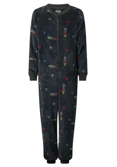 Outfitter fleece jongens onesie - Blox Outfitter fleece jongens onesie - Blox