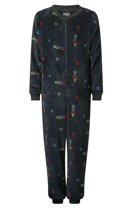 Outfitter fleece jongens onesie - Blox Outfitter fleece jongens onesie - Blox