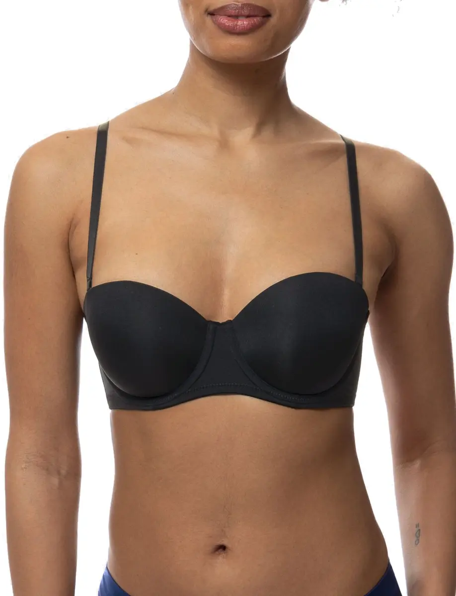 Dorina Balconette BH - Strapless - Michelle - Bh met verwijderbare bandjes - Wit - Zwart - Huidskleur