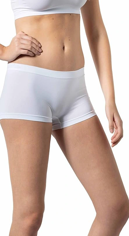 Perini dames boxer elastische katoen - Naadloos - Lage boxershort vrouwen - Seamless