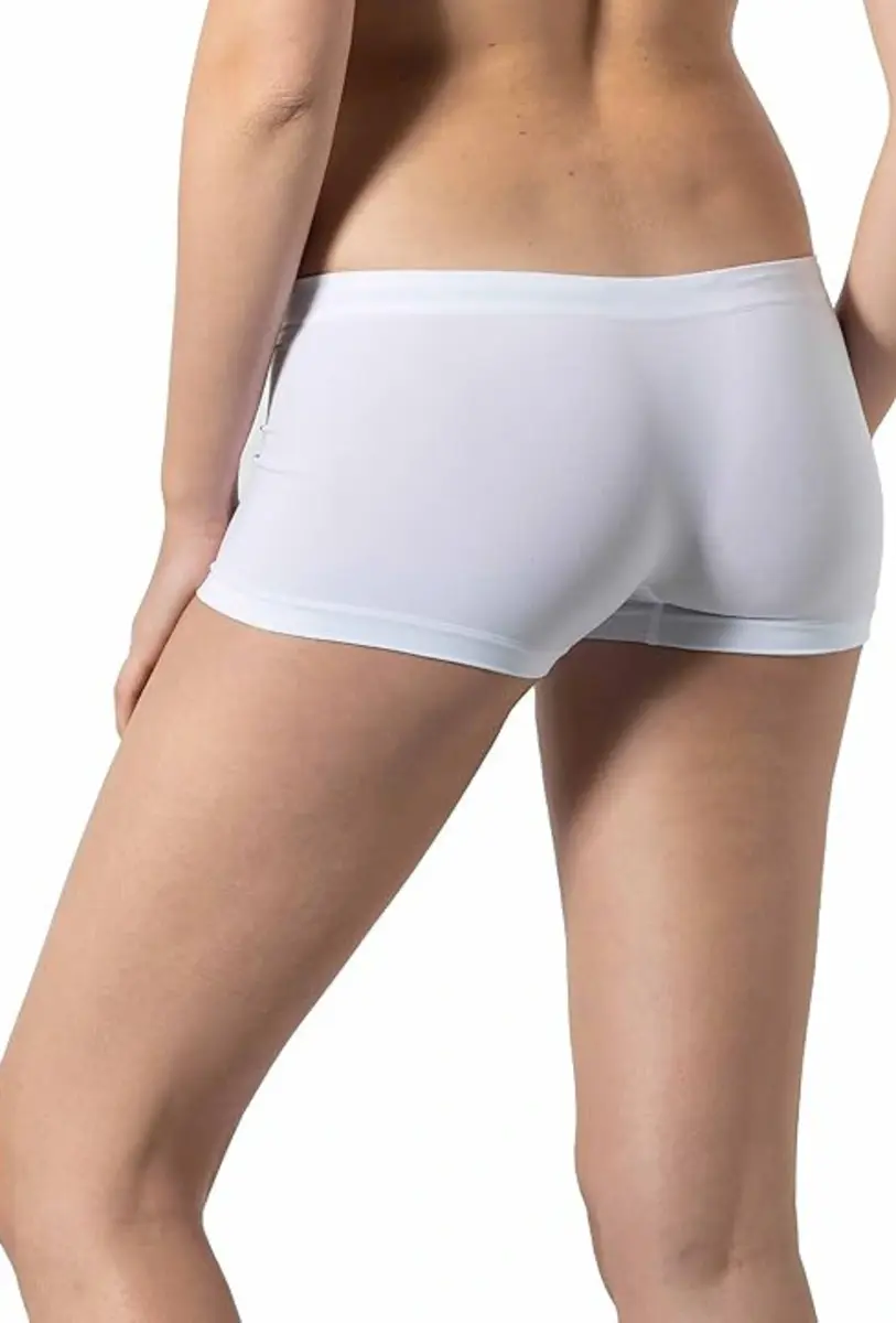 Perini dames boxer elastische katoen - Naadloos - Lage boxershort vrouwen - Seamless