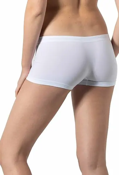 Perini dames boxer elastische katoen - Naadloos - Lage boxershort vrouwen - Seamless Perini dames boxer elastische katoen - Naadloos - Lage boxershort vrouwen - Seamless