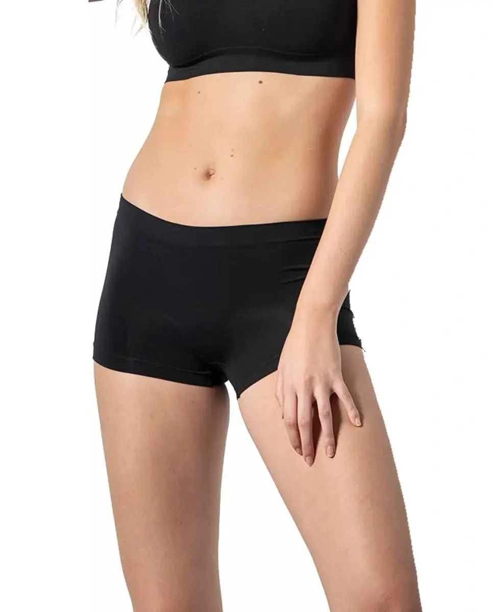 Perini dames boxer elastische katoen - Naadloos - Lage boxershort vrouwen - Seamless