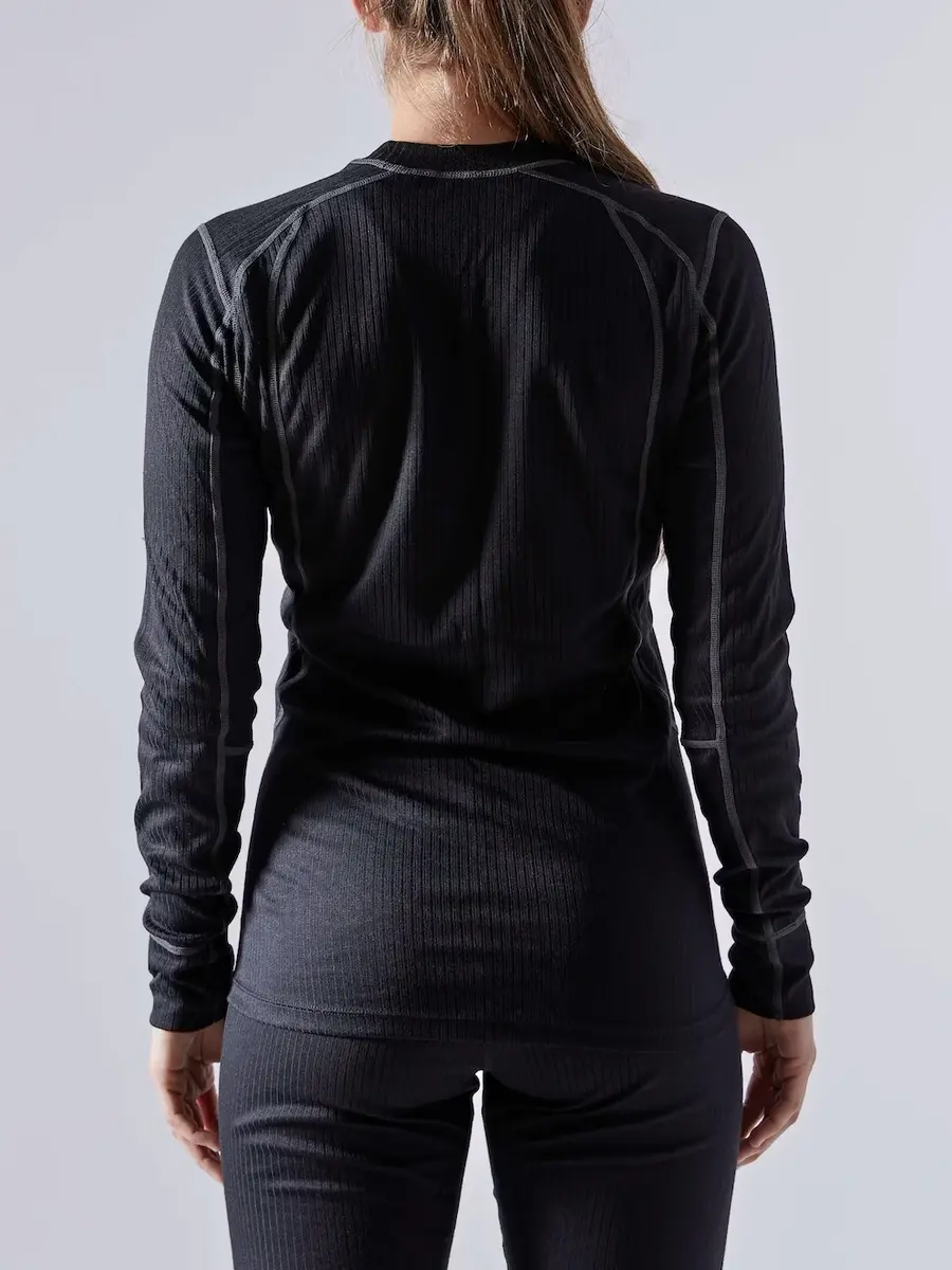 Craft core dry baselayer- Dames thermoset - Graphit - Thermo ondergoedset dames Craft core dry baselayer- Dames thermoset - Graphit - Thermo ondergoedset dames