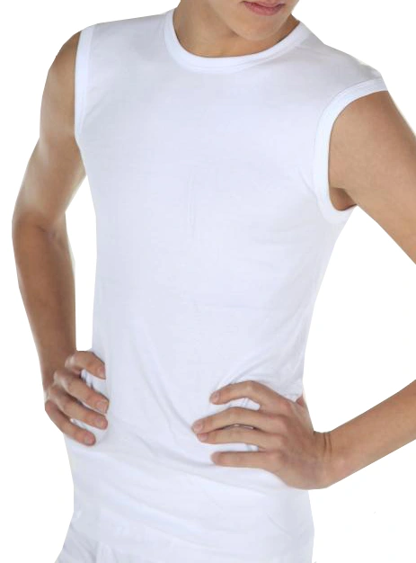 Beeren jongens Comfort Feeling katoen mouwloos shirt - Jongens ondershirt zonder mouwen - Katoen