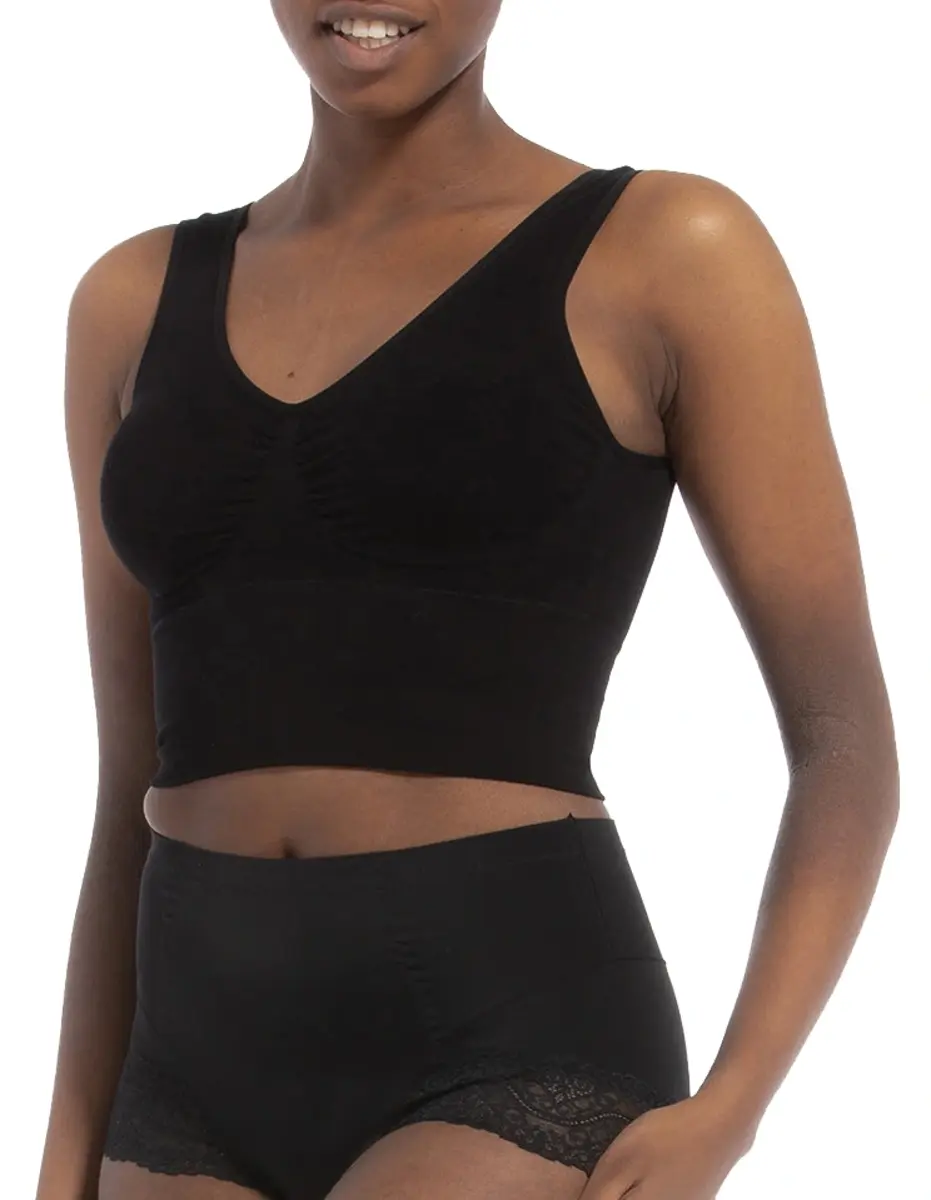 Magic Bodyfashion Maagband BH - Bamboe comfort Shape bra - Lange bh Top - Buik corrigerend Magic Bodyfashion Maagband BH - Bamboe comfort Shape bra - Lange bh Top - Buik corrigerend