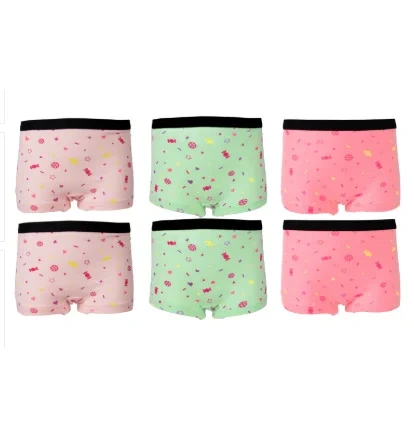 Funderwear 2-pack meisjes boxershorts candy - Kinder ondergoed
