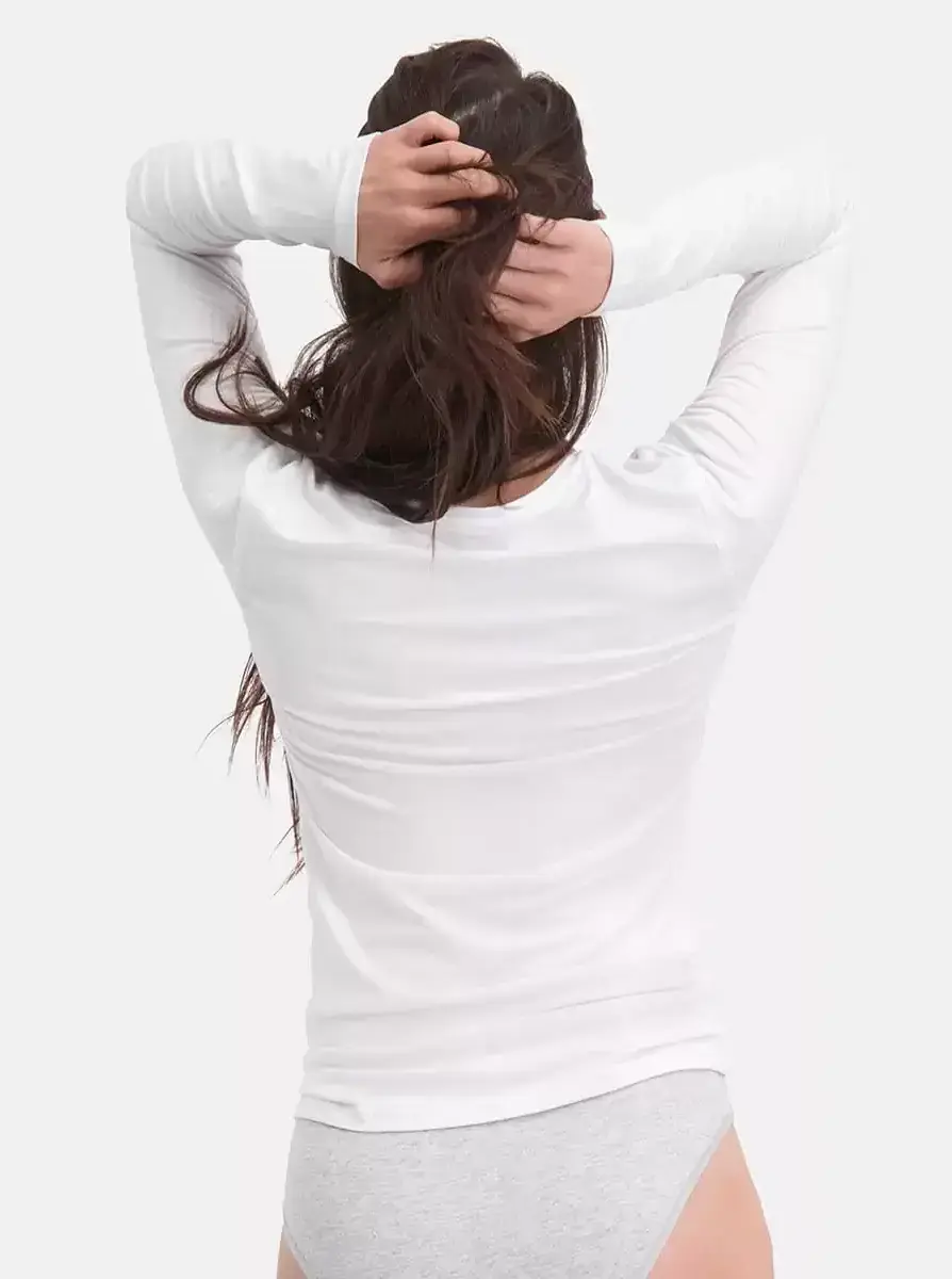 Bamboo Basics 2-pak dames shirts lange mouw V-hals - Liv - Comfortabel Bamboe ondershirts Bamboo Basics 2-pak dames shirts lange mouw V-hals - Liv - Comfortabel Bamboe ondershirts