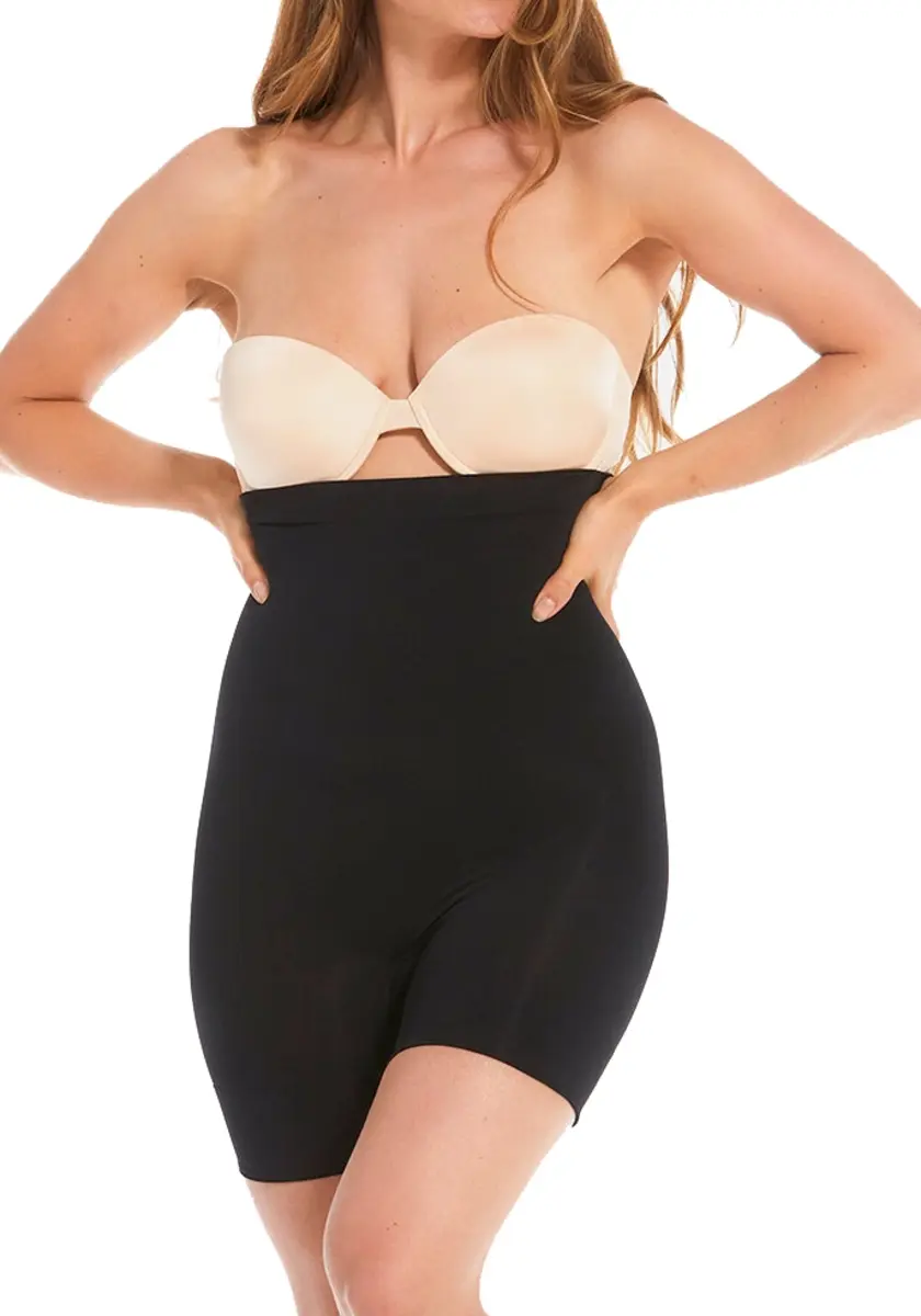 Magic Shapewear - hoge corrigerende boxershort - SlimShaper - Naadloze shapewear boxershort die niet doorschijnt