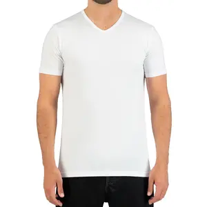 Beeren heren T-shirt V-hals M3000, Extra Lang Beeren heren T-shirt V-hals M3000, Extra Lang