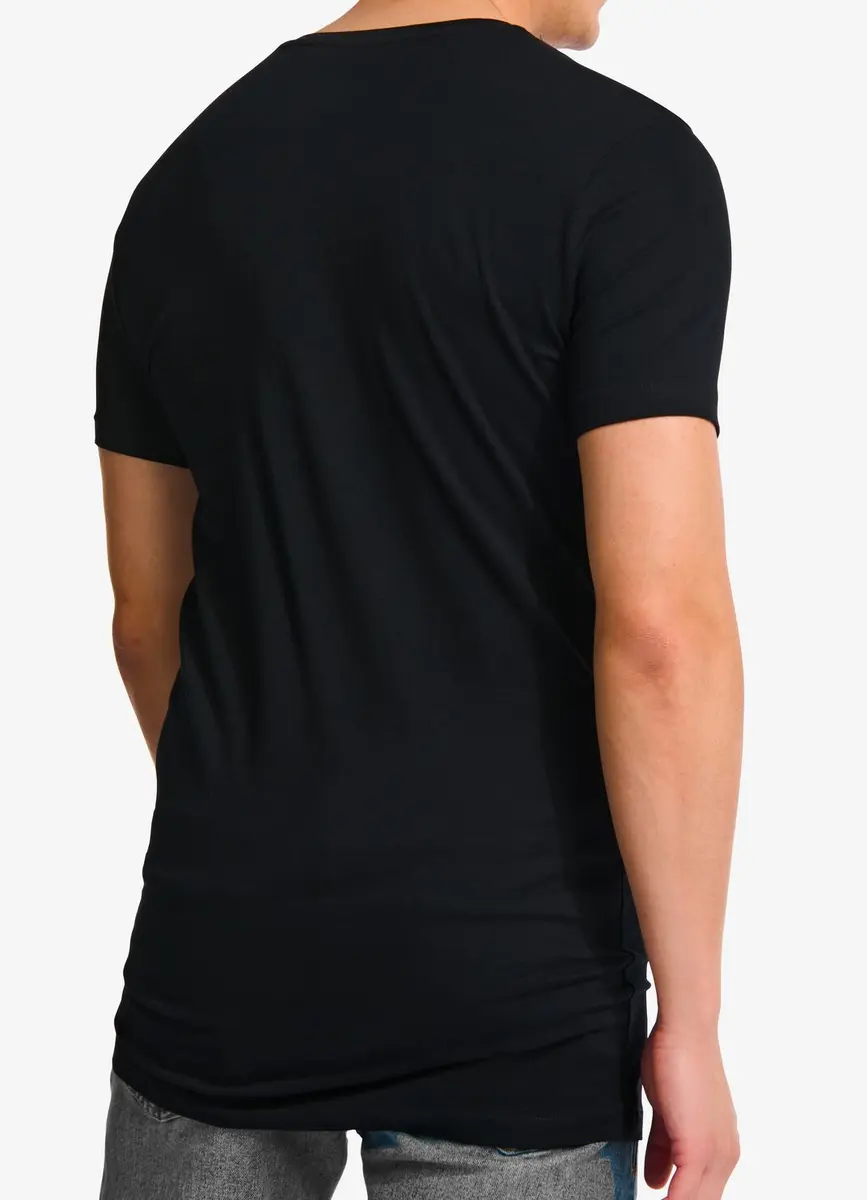 Beeren heren T-shirt V-hals M3000, Extra Lang Beeren heren T-shirt V-hals M3000, Extra Lang