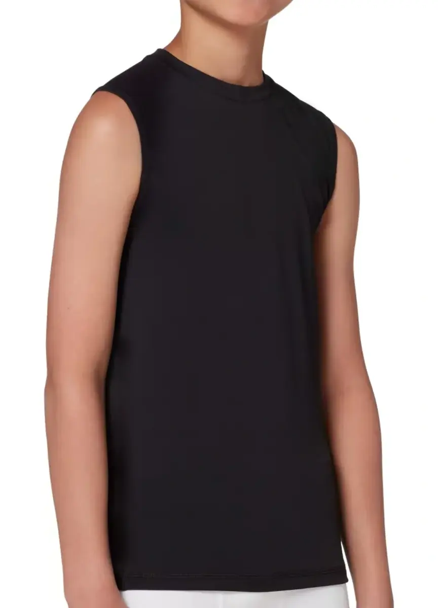 Beeren jongens mouwloos shirt Young microfiber- Ondershirt jongens - Shirt zonder mouwen