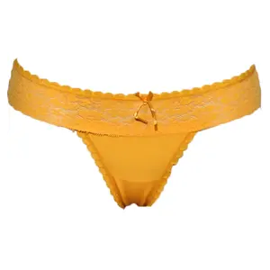 J&C dames string Kant 1605 - Kanten microfiber dames string J&C dames string Kant 1605 - Kanten microfiber dames string