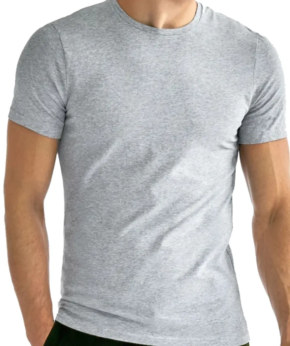 HL-tricot heren T-shirt korte mouw - 100% Katoenen heren ondershirt - Mannen ondergoed