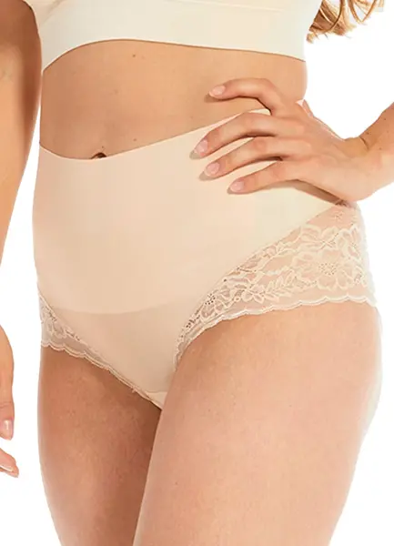 Magic sterke buik corrigerende slip - Tummy shaper Lace - Kanten shapewear slip voor een platte buik Magic sterke buik corrigerende slip - Tummy shaper Lace - Kanten shapewear slip voor een platte buik