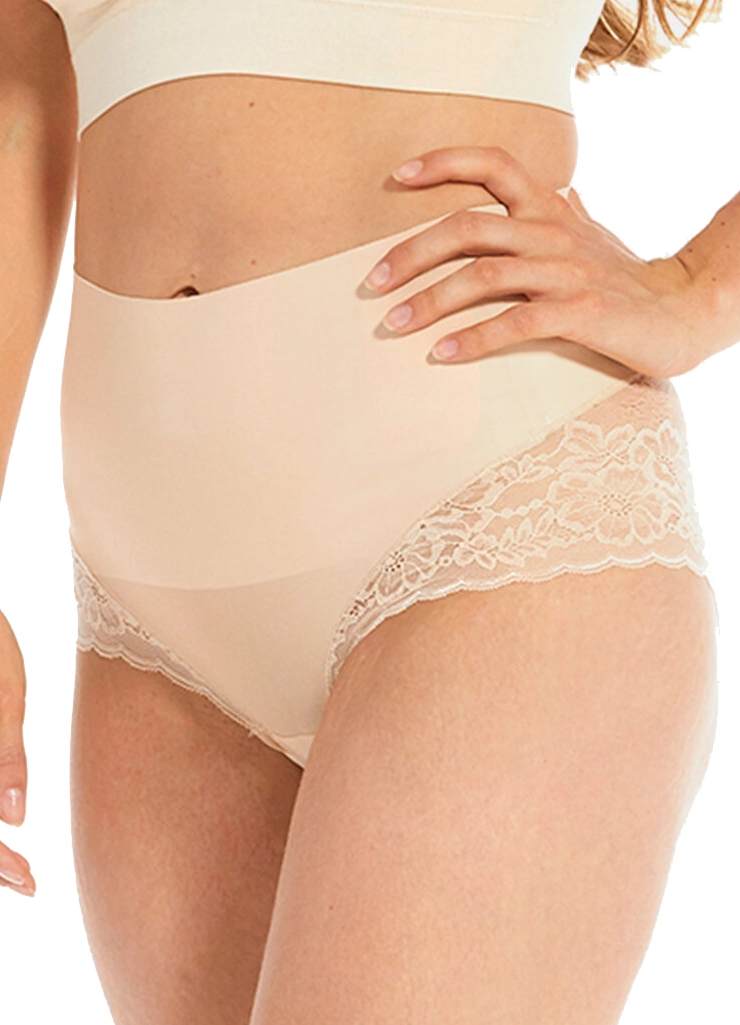 Magic sterke buik corrigerende slip - Tummy shaper Lace - Kanten shapewear slip voor een platte buik