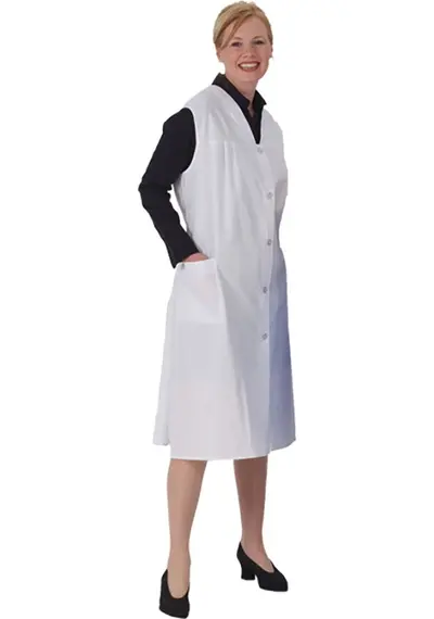 Schriks Jasschort wit mouwloos Schriks Jasschort wit mouwloos