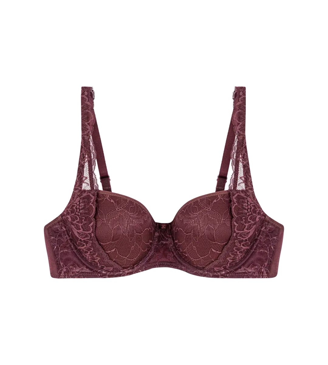 TRIUMPH BH Amourette Charm T WHP02 - Decadent Chocolate - kanten Beugel bh voorgevormd TRIUMPH BH Amourette Charm T WHP02 - Decadent Chocolate - kanten Beugel bh voorgevormd