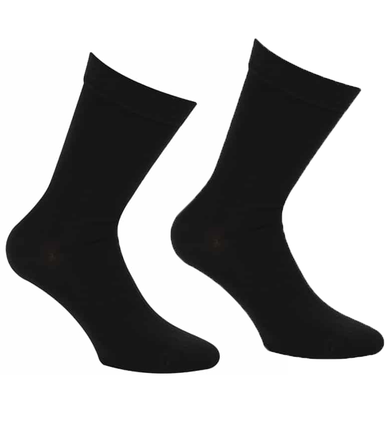 Boru Bamboo sokken met badstof zool - Hoge bamboe sokken - dames - heren