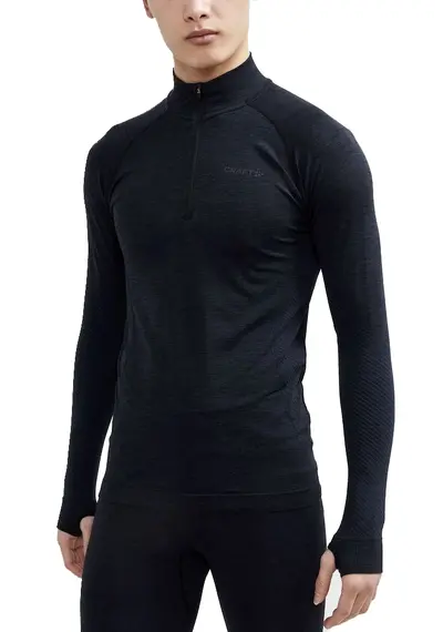 Craft thermoshirt heren lange mouw met rits - Core dry Craft thermoshirt heren lange mouw met rits - Core dry