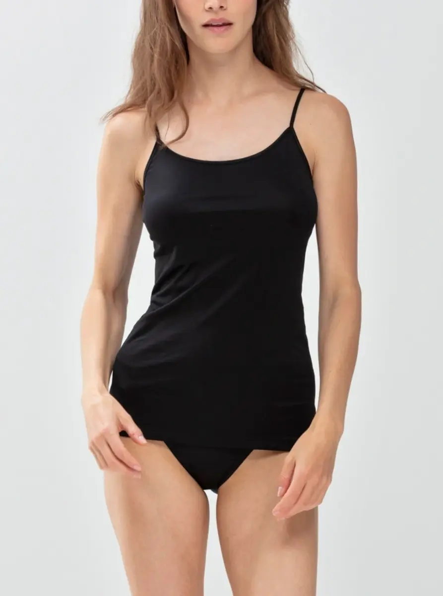 Mey Emotion dames spaghetti hemd - Verstelbare smalle bandjes - Viscose vrouwen onderhemd Mey Emotion dames spaghetti hemd - Verstelbare smalle bandjes - Viscose vrouwen onderhemd