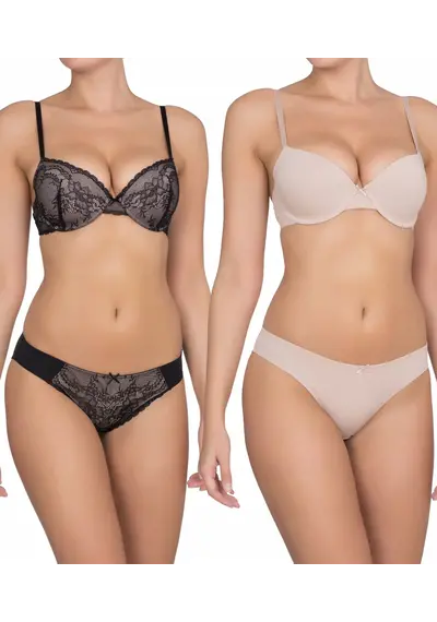 Dorina BH's 2-Pack Chloe - T-shirt BH - Licht gevuld Dorina BH's 2-Pack Chloe - T-shirt BH - Licht gevuld