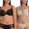 Dorina 2-pack Beugel Bh's - Zonder vulling - Grote maten bh